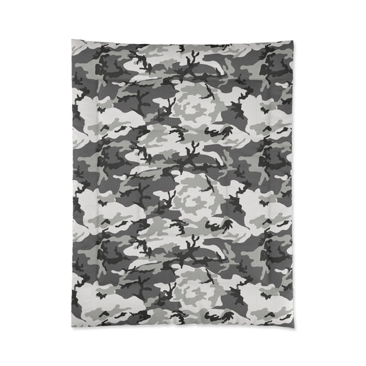 M81 Urban Camo Twin Bed Comforter _ Concealing Coloration