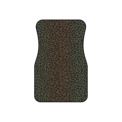 Leopard Spot Camo All-Weather Car Mats (Set of 4)