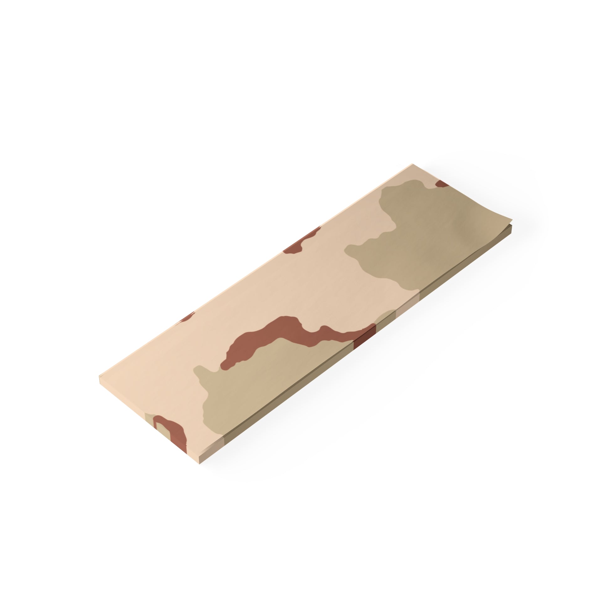 Three-Color Desert Camo Post-it Notepad _ Concealing Coloration
