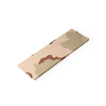 Three-Color Desert Camo Post-it Notepad _ Concealing Coloration