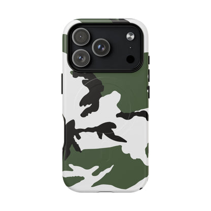 Three-Color Snow Camo MagSafe iPhone 17 Pro Field Case