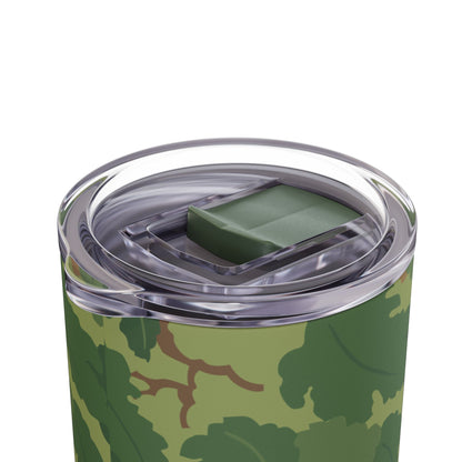 Mitchell Camo Skinny 20oz Tumbler with Straw.