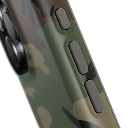 M81 Woodland Camo Magsafe iPhone 16 Pro Field Case _ Concealing Coloration