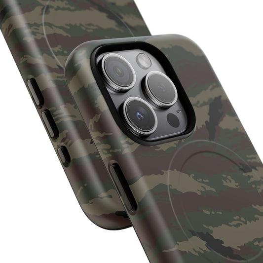 Kamysh Woodland Camo Magsafe iPhone 15 Pro Field Case