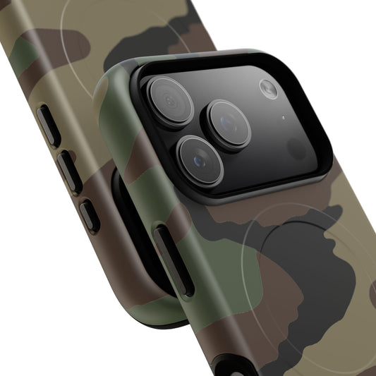 M81 Woodland Camo MagSafe iPhone 17 Pro Field Case
