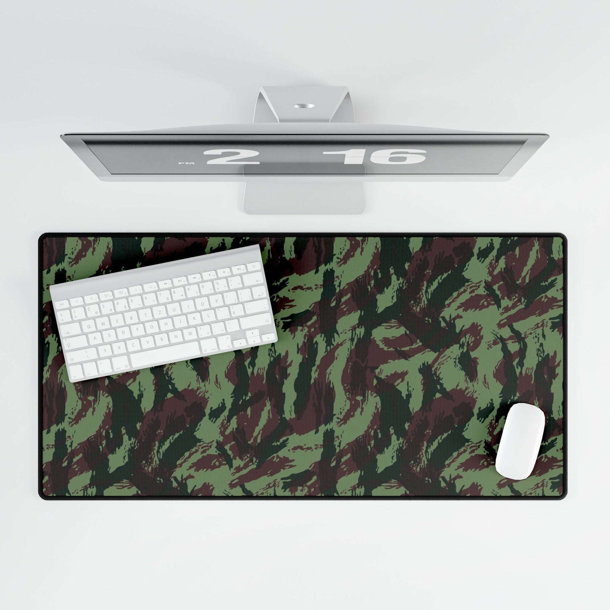 Portuguese Lizard Camouflage Desk Mat Desk Mat Camouflage Pattern