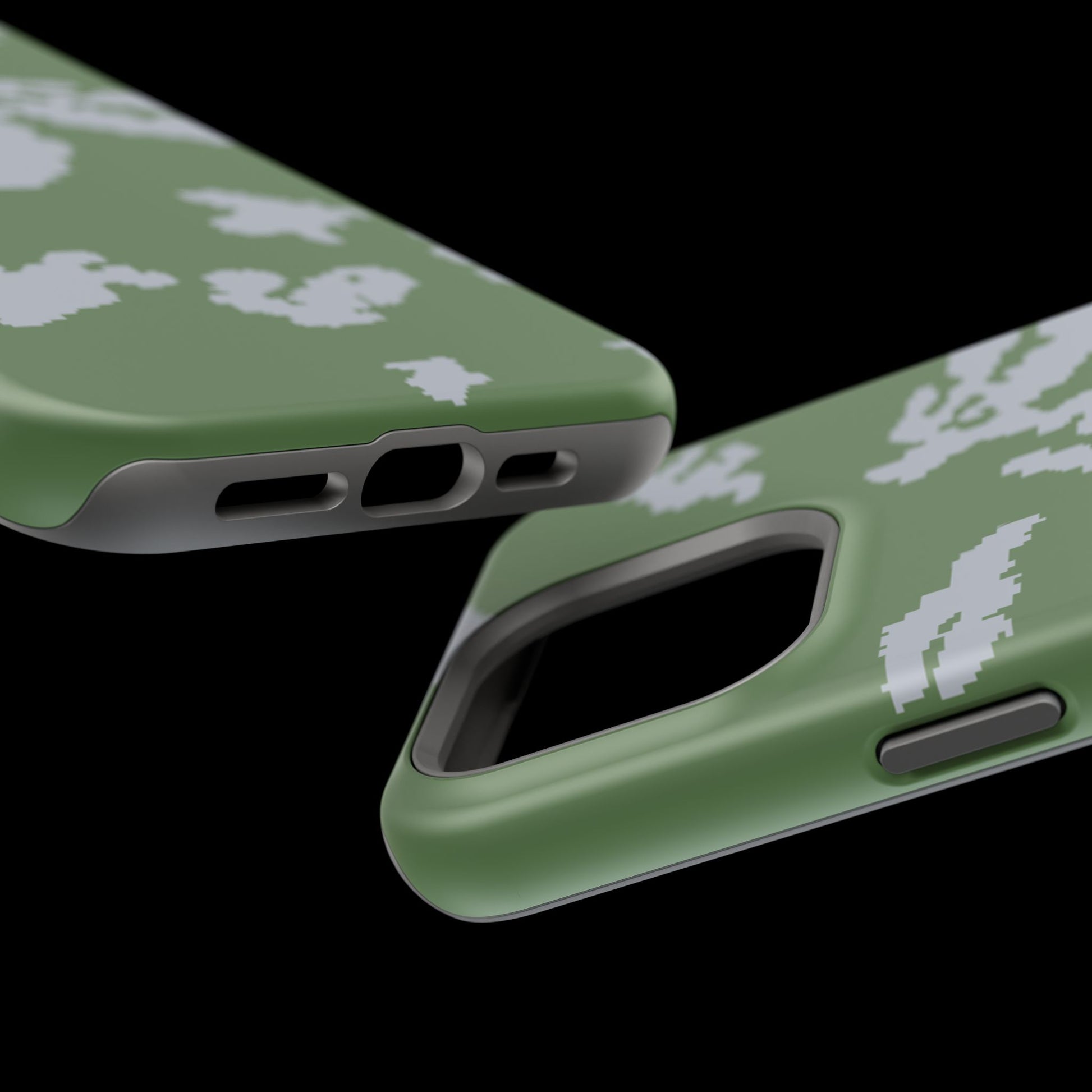KLMK Camo MagSafe iPhone 15 Pro Max Field Case _ Concealing Coloration