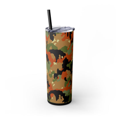 Leibermuster Camo Skinny 20oz Tumbler with Straw