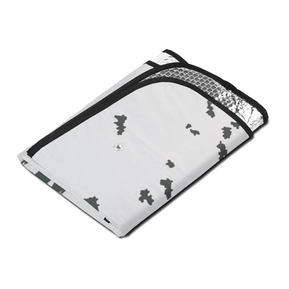 M05 Snow Camo Windshield Sun Shade
