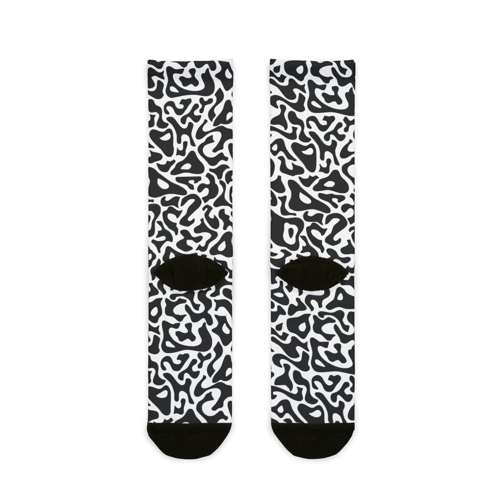 KMA Bacteria Camouflage Crew Socks - Concealing Coloration