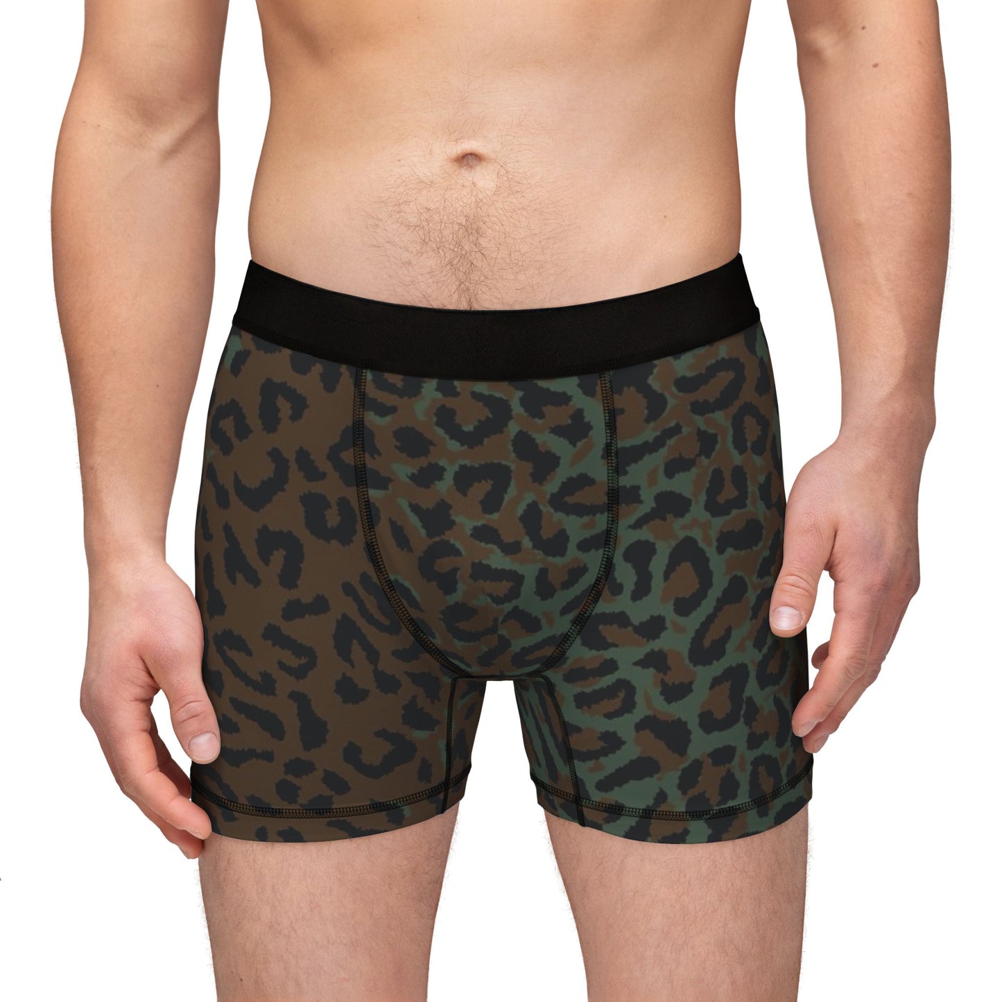 Leopard Spot Camo Boxer Briefs _ Concealing Coloration