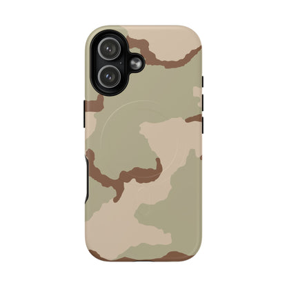 Three-Color Desert Camo MagSafe iPhone 17 Field Case
