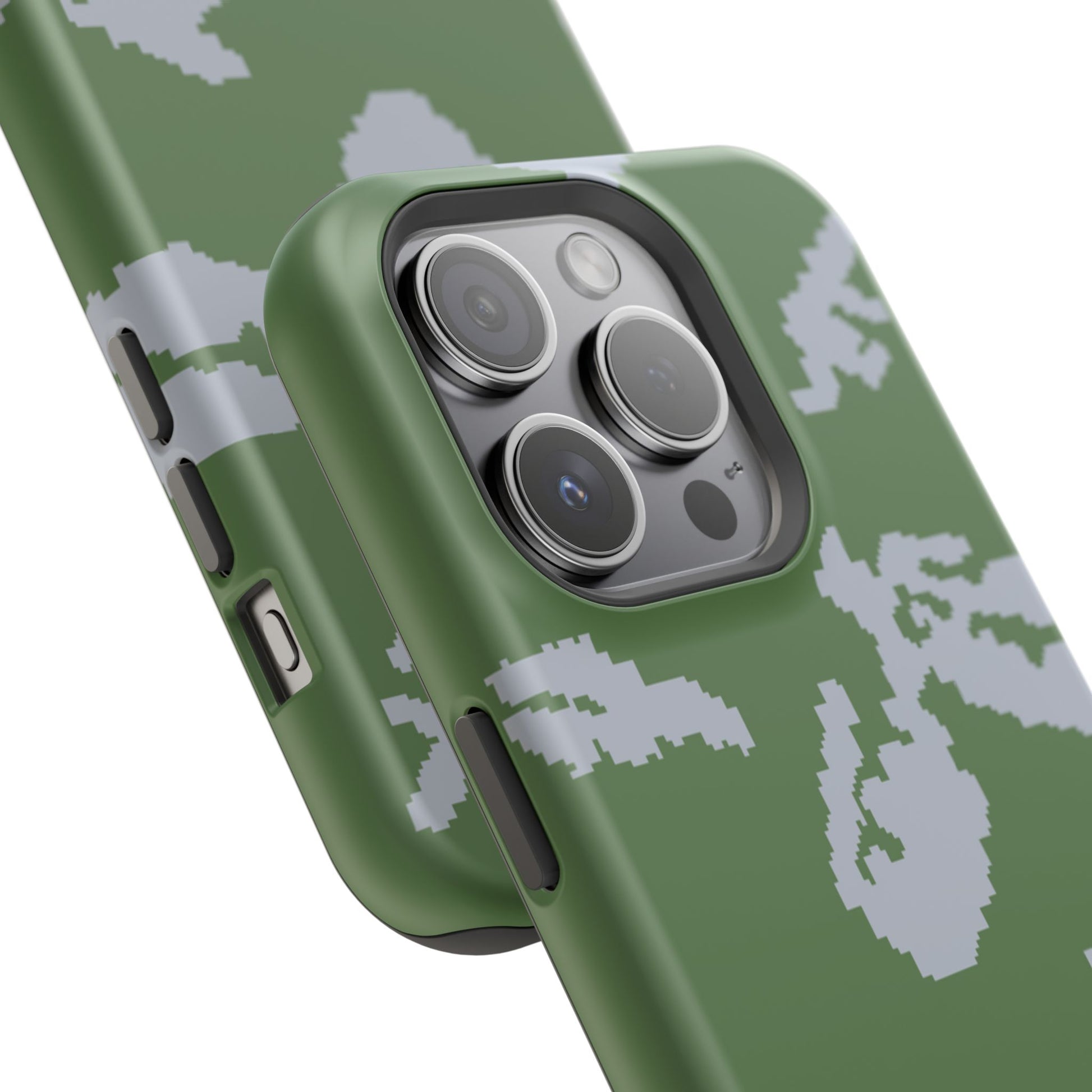 KLMK Camo MagSafe iPhone 15 Pro Field Case _ Concealing Coloration