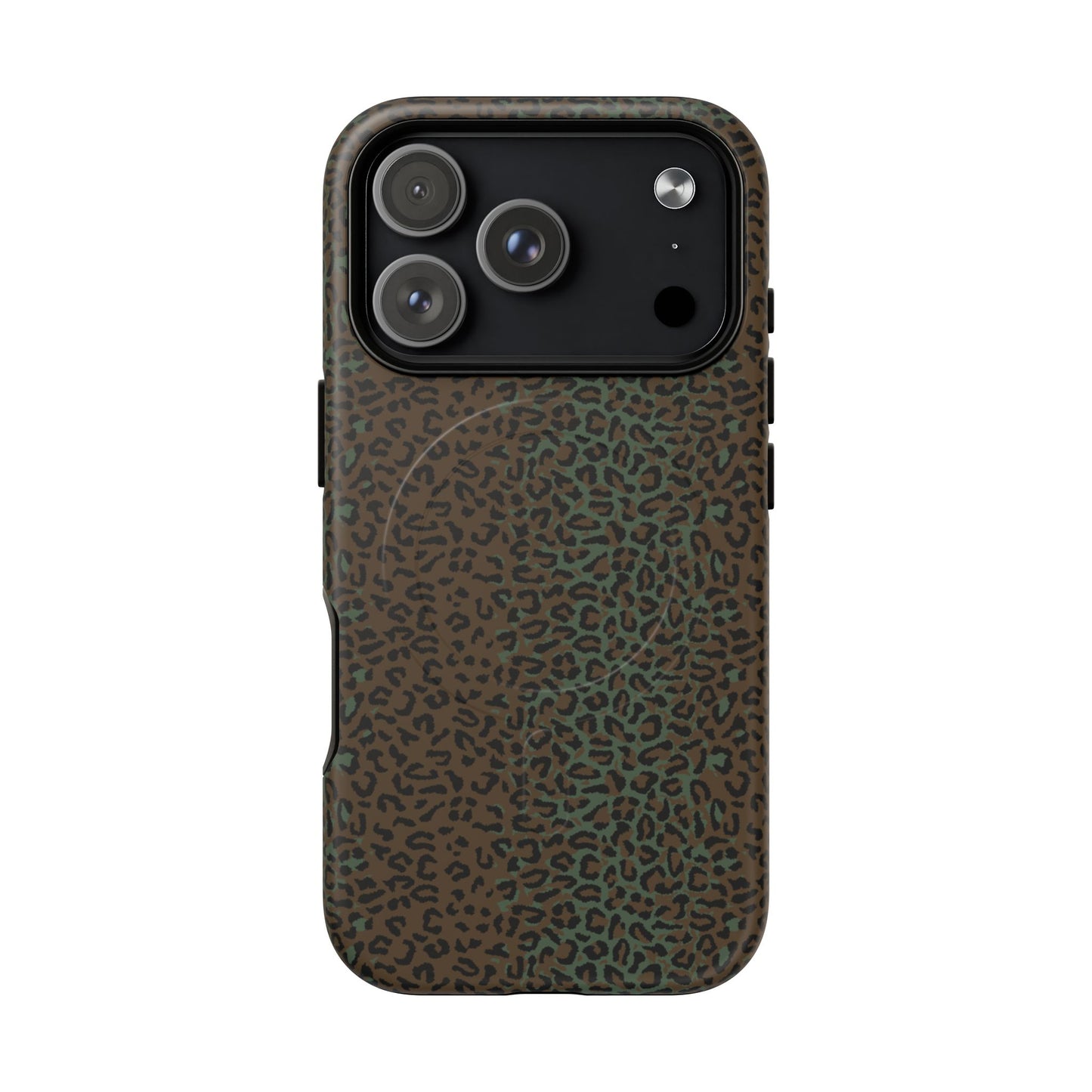 Leopard Spot Camo MagSafe iPhone 17 Field Case