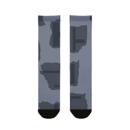 T-Pattern Urban Camo Socks