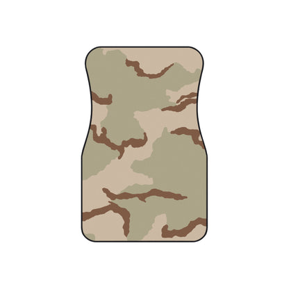 Three-Color Desert Camo All-Weather Car Mats (Set of 4)