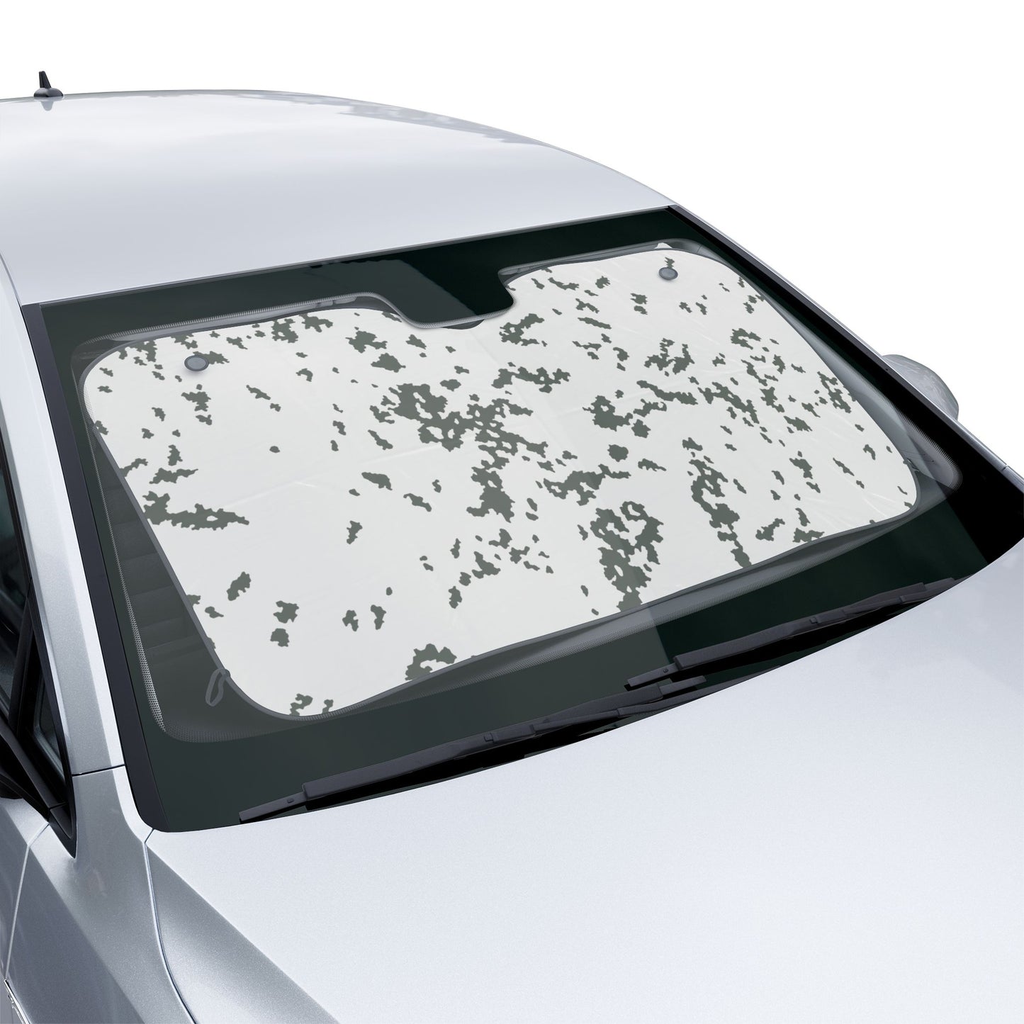 M05 Snow Camo Windshield Sun Shade