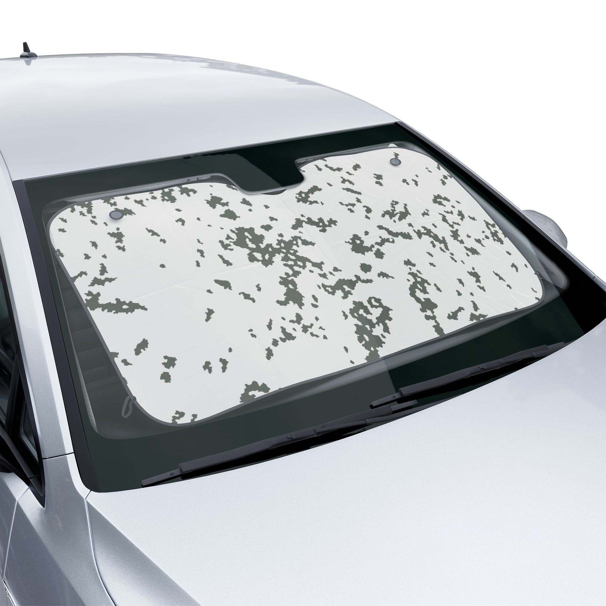M05 Snow Camo Windshield Sun Shade