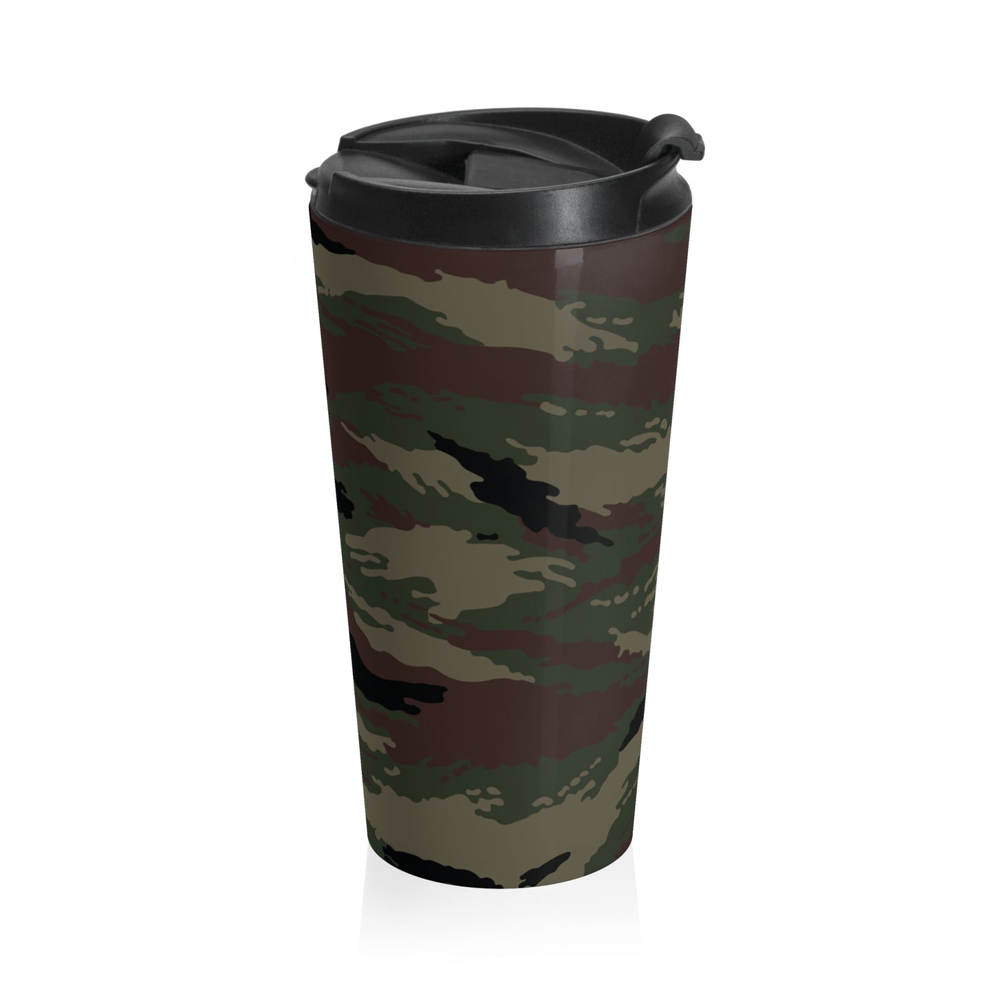 Kamysh Woodland Camo Stainless Steel Travel Mug.