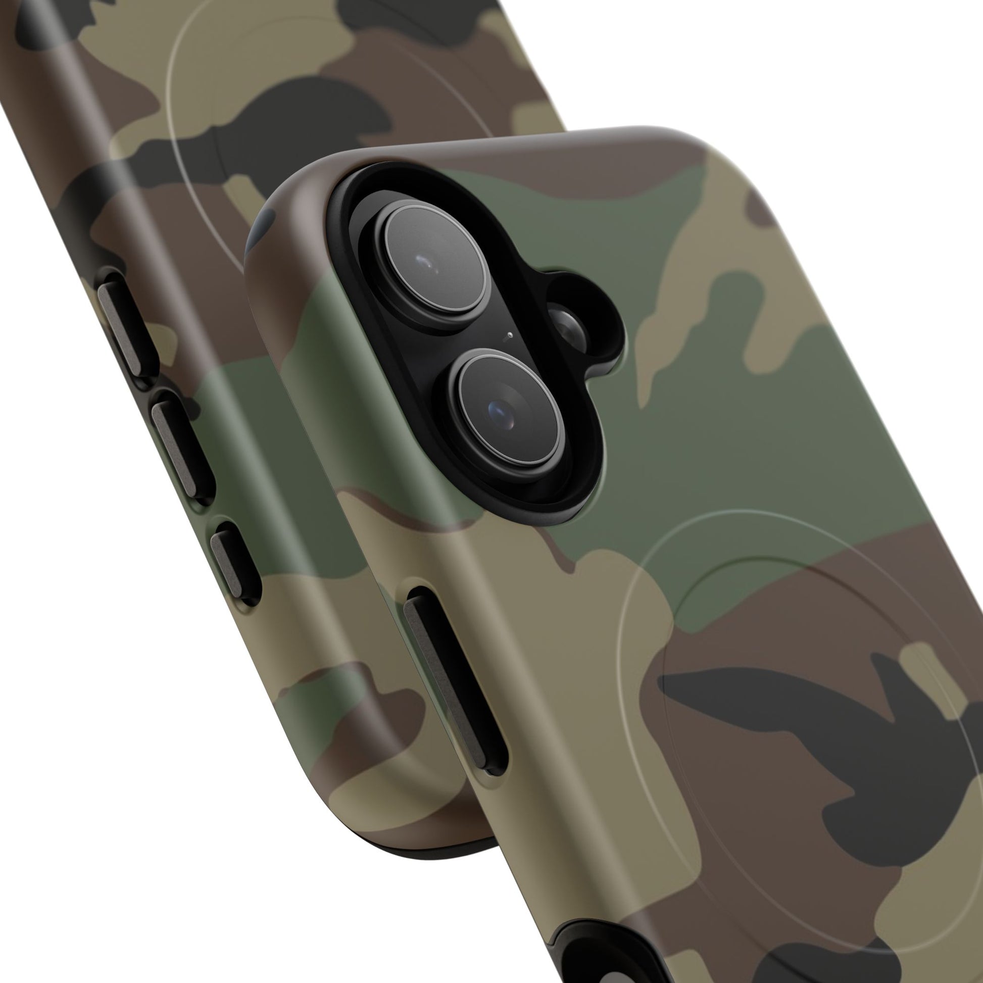 M81 Woodland Camo MagSafe iPhone 17 Field Case _ Concealing Coloration