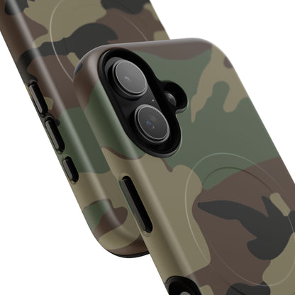 M81 Woodland Camo MagSafe iPhone 17 Field Case _ Concealing Coloration