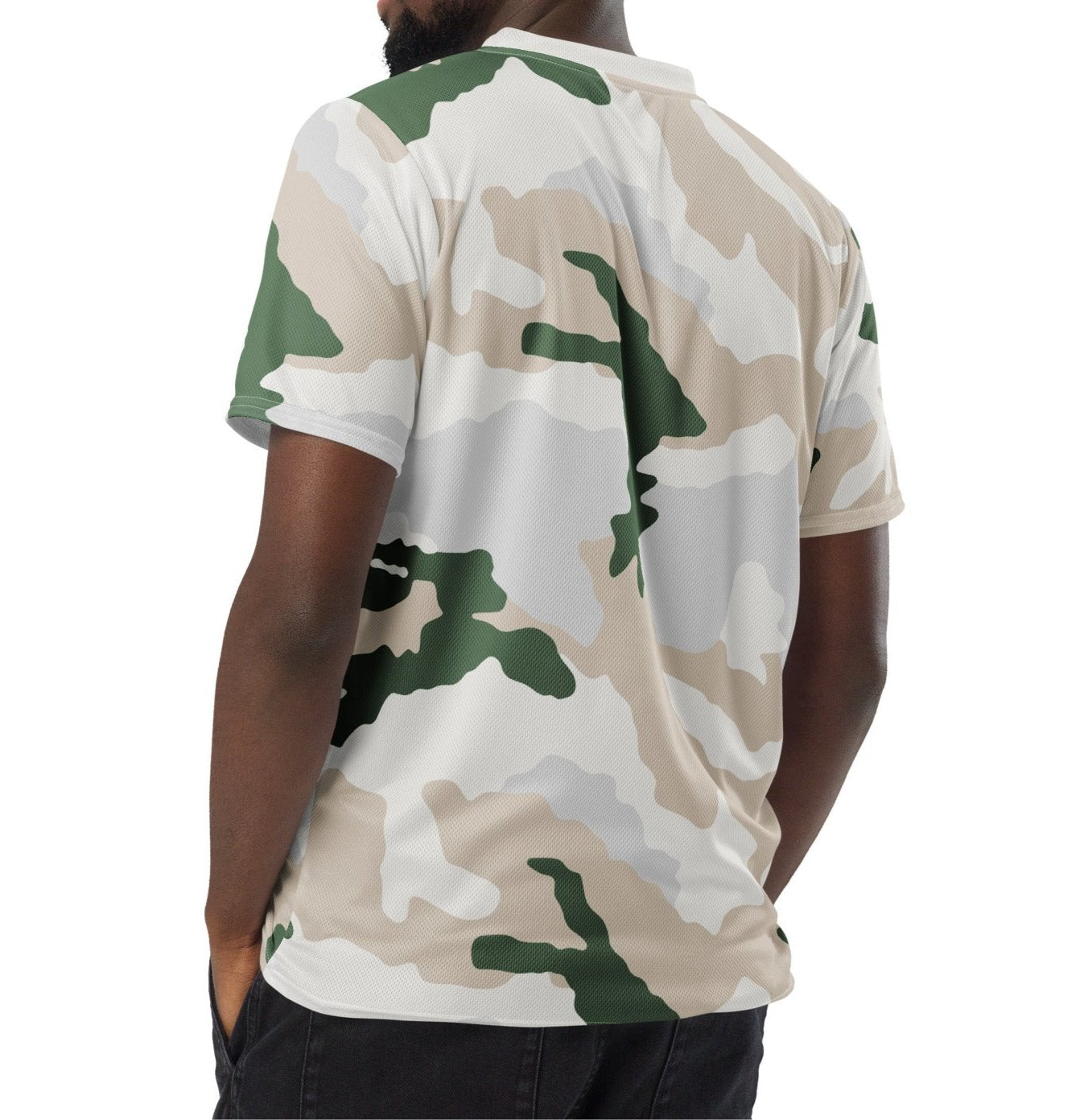 Tundra Alpine Camo Tech T-Shirt Jersey Back