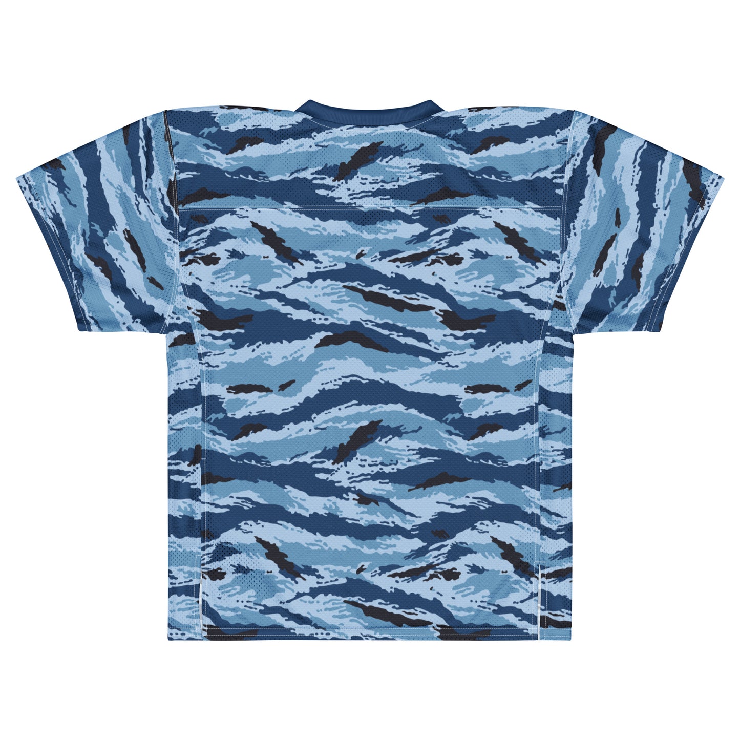 Kamysh Blue Camo Football Jersey