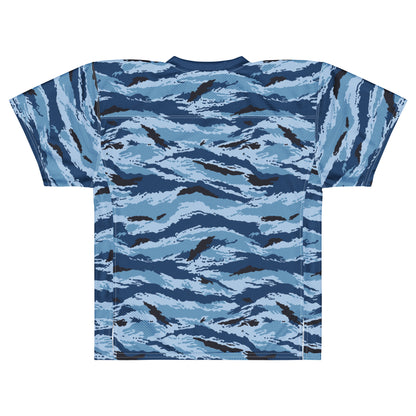 Kamysh Blue Camo Football Jersey