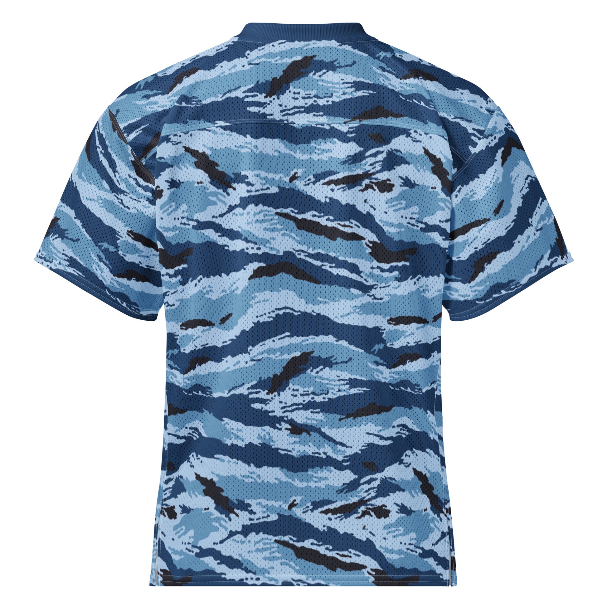 Kamysh Blue Camo Football Jersey