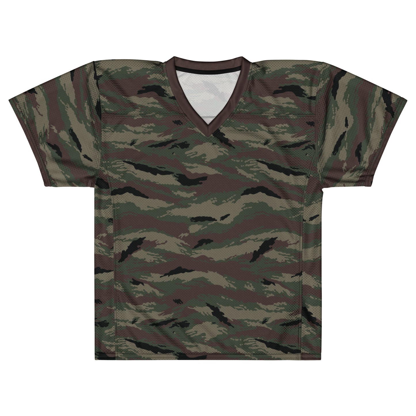 Kamysh Woodland Camo Football Jersey - Concealing Coloration