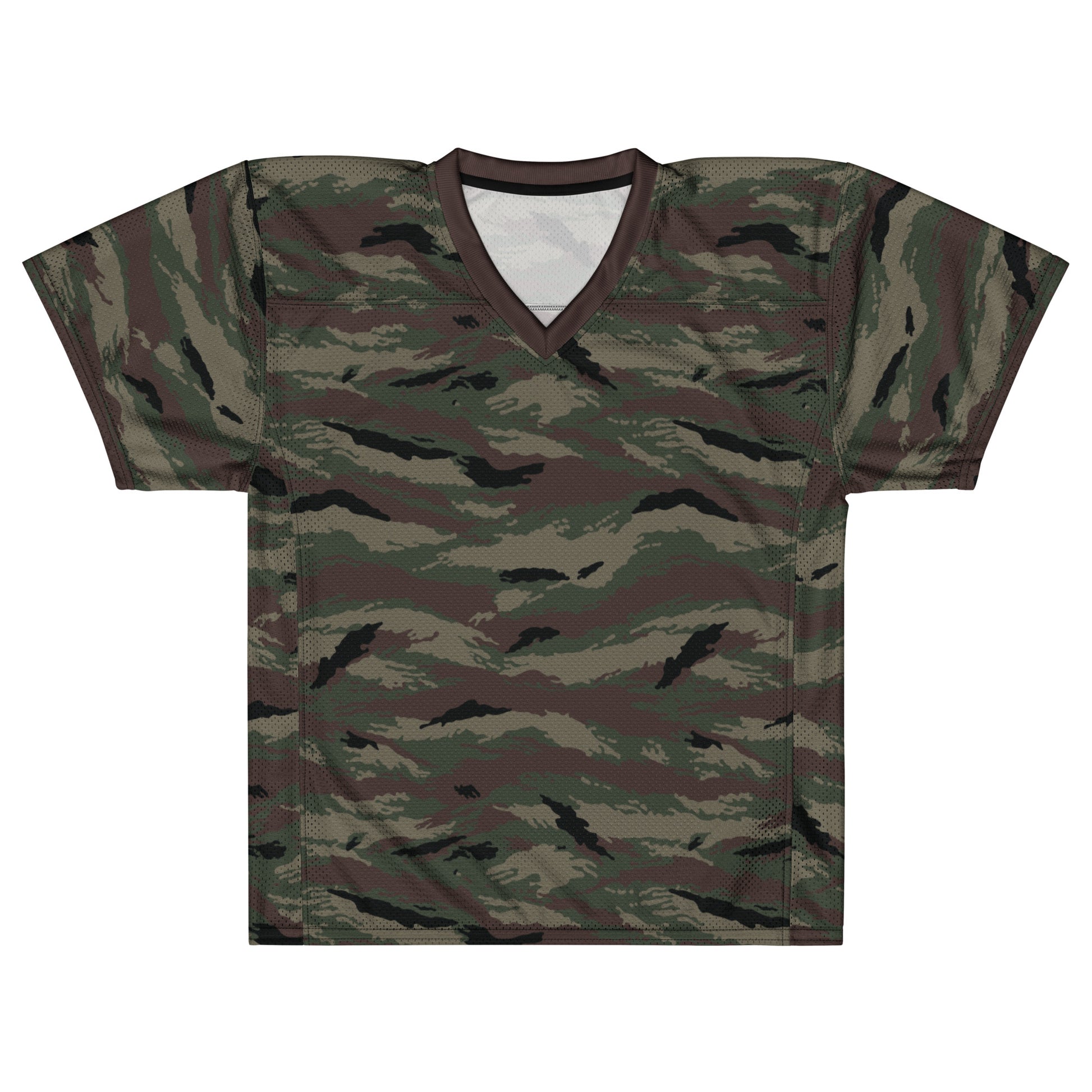 Kamysh Woodland Camo Football Jersey - Concealing Coloration