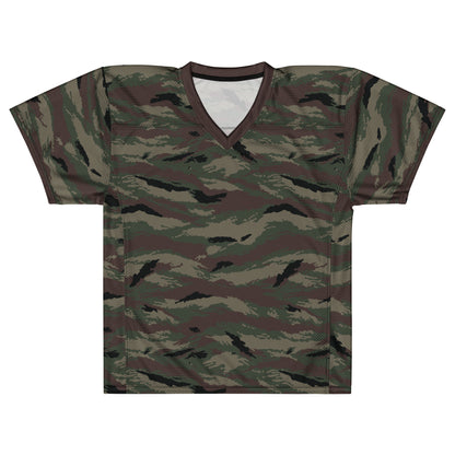 Kamysh Woodland Camo Football Jersey - Concealing Coloration