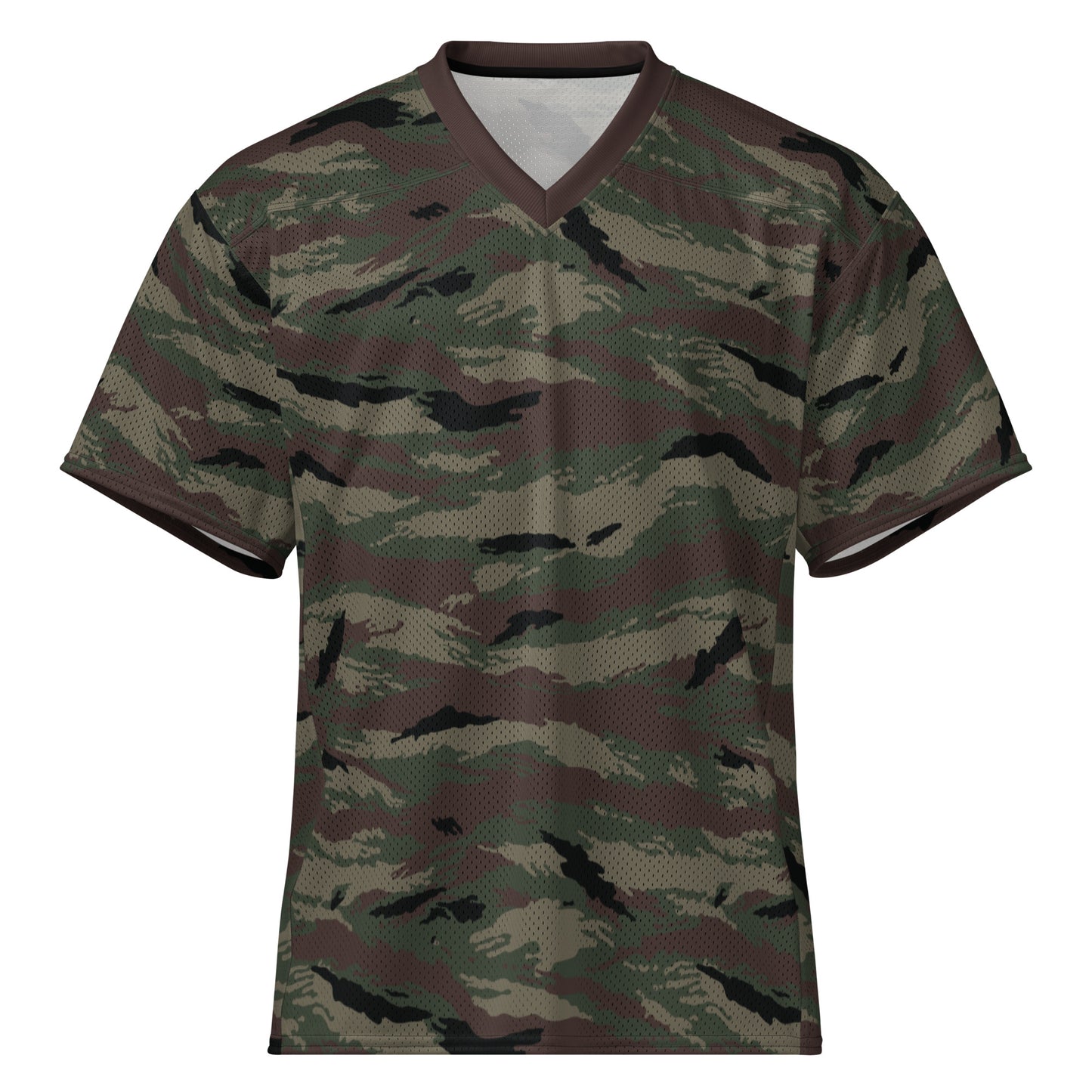 Kamysh Woodland Camo Football Jersey - Concealing Coloration