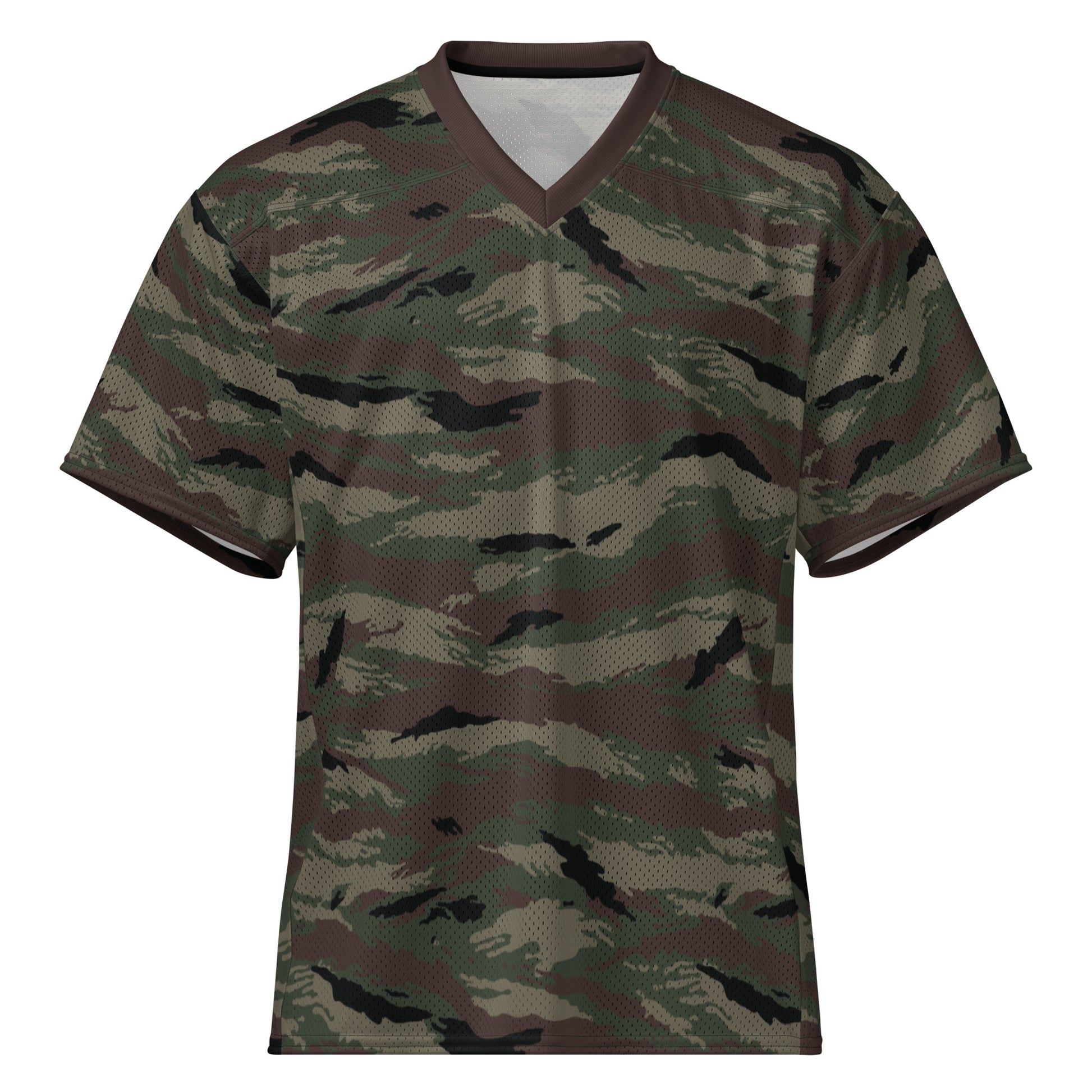 Kamysh Woodland Camo Football Jersey - Concealing Coloration