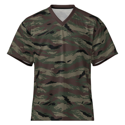 Kamysh Woodland Camo Football Jersey - Concealing Coloration
