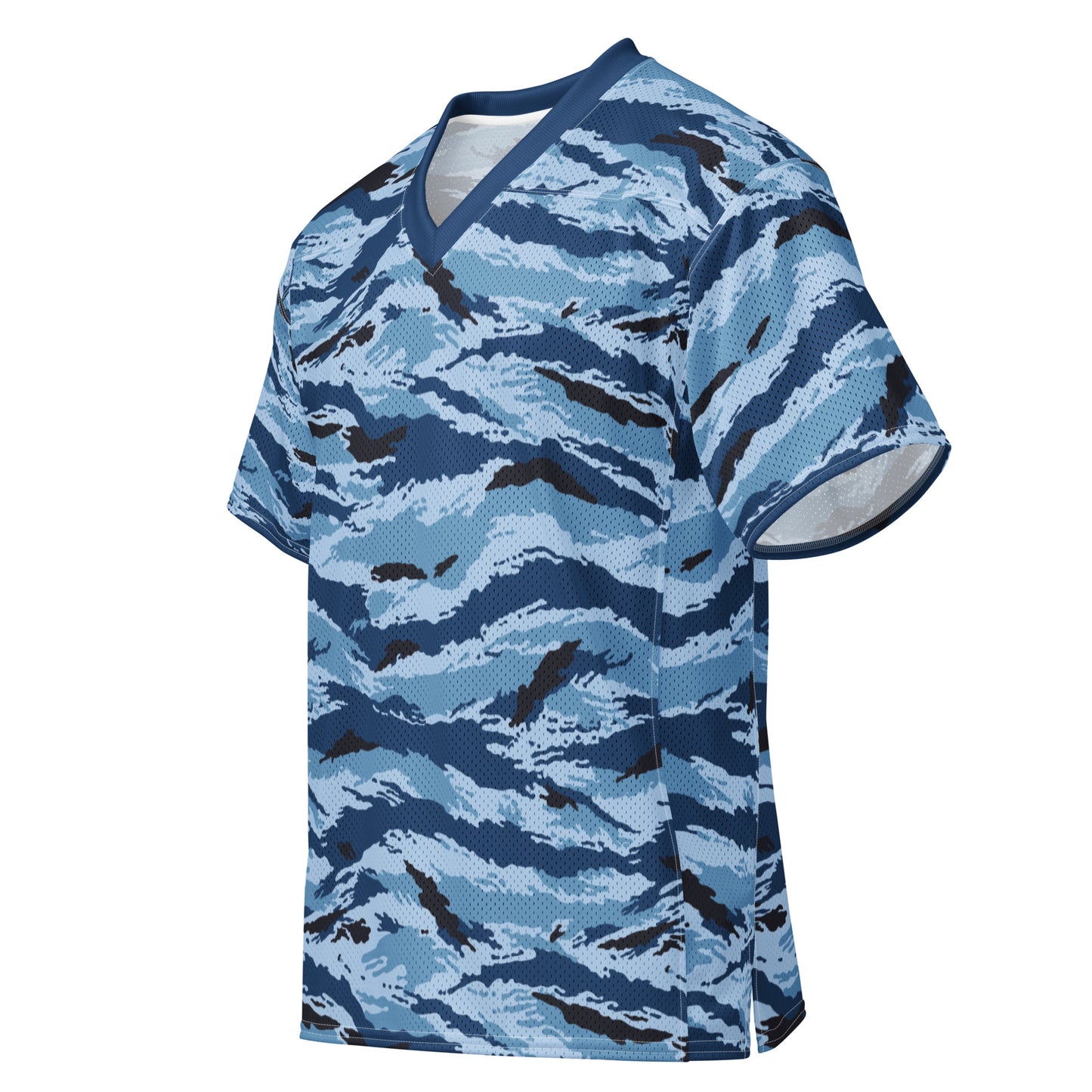 Kamysh Blue Camo Football Jersey