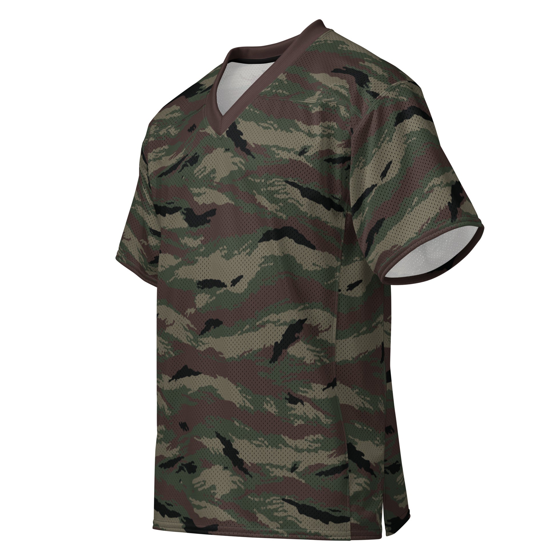 Kamysh Woodland Camo Football Jersey - Concealing Coloration