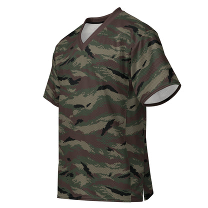 Kamysh Woodland Camo Football Jersey - Concealing Coloration