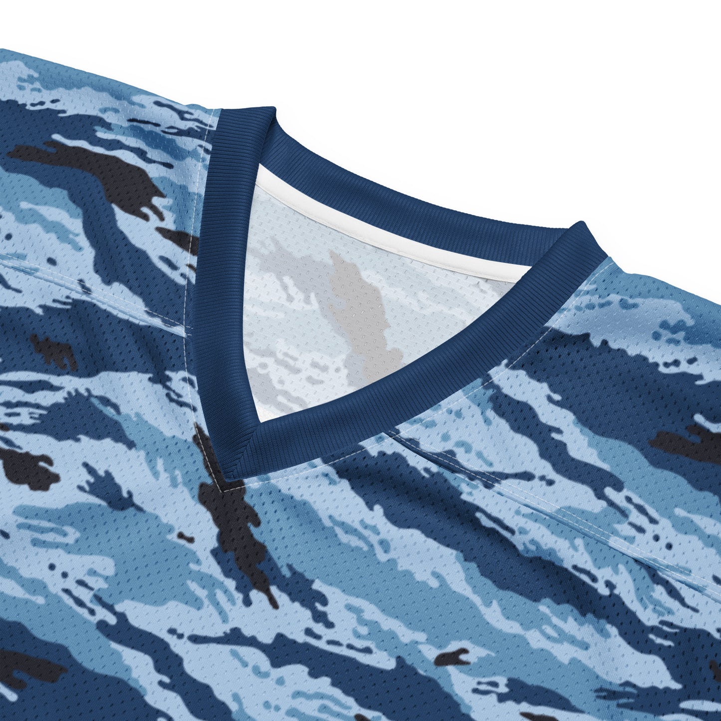 Kamysh Blue Camo Football Jersey