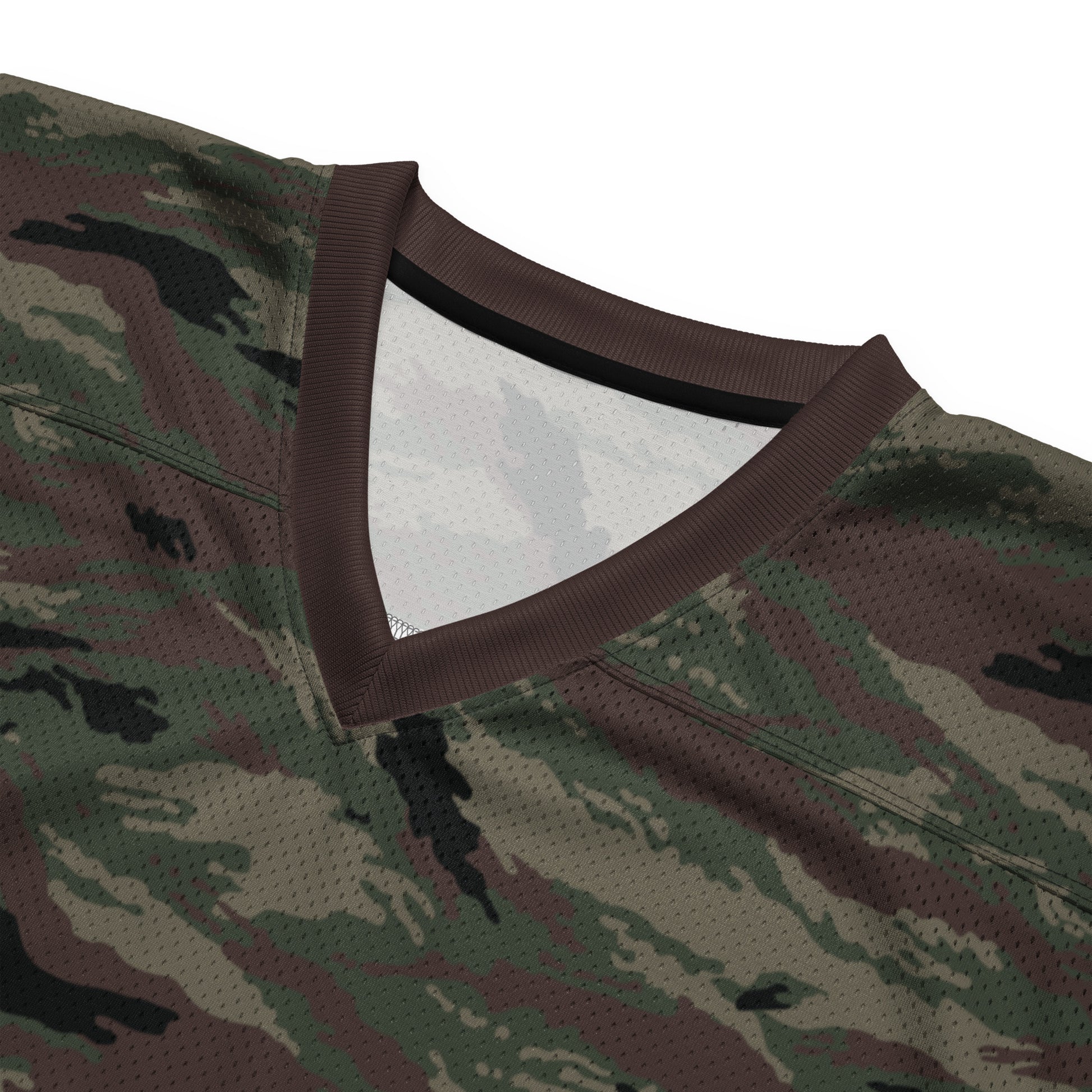 Kamysh Woodland Camo Football Jersey - Concealing Coloration