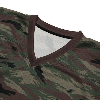 Kamysh Woodland Camo Football Jersey - Concealing Coloration