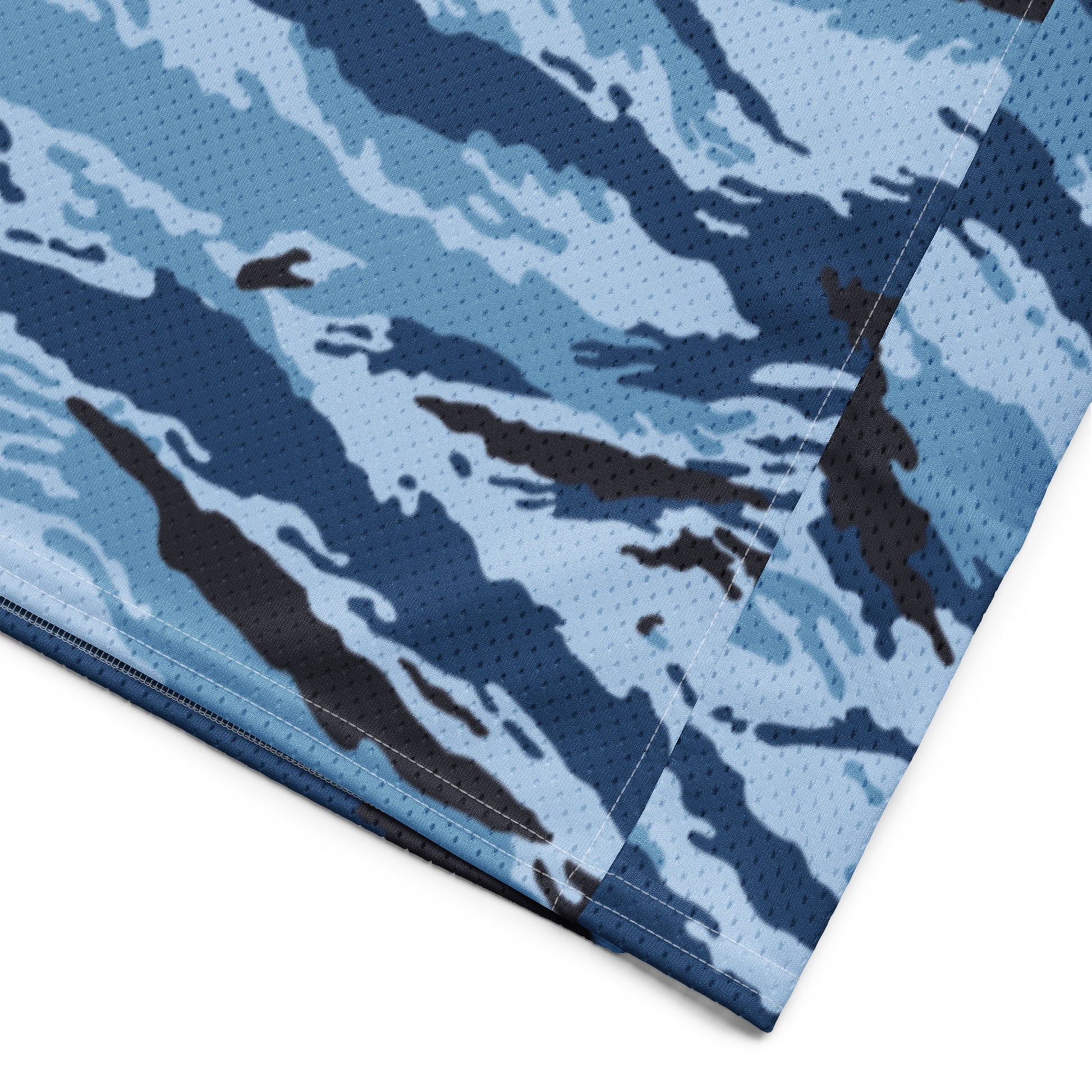 Kamysh Blue Camo Football Jersey