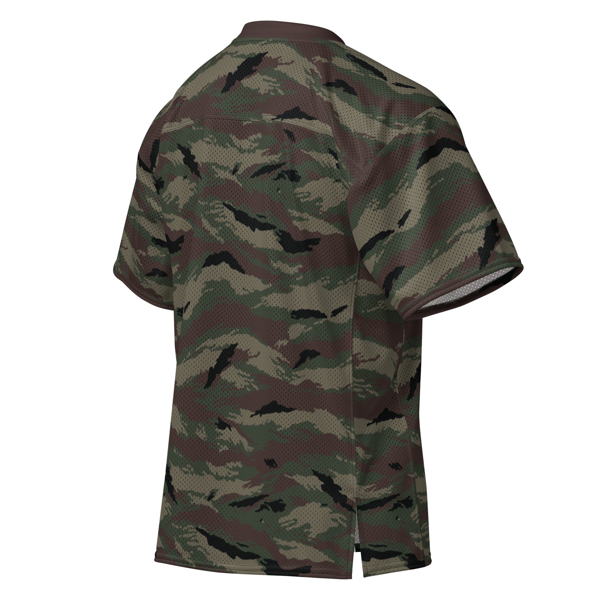 Kamysh Woodland Camo Football Jersey - Concealing Coloration