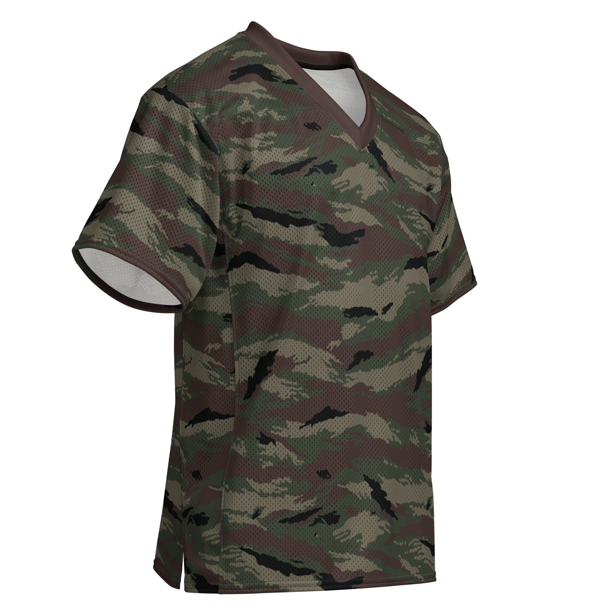 Kamysh Woodland Camo Football Jersey - Concealing Coloration