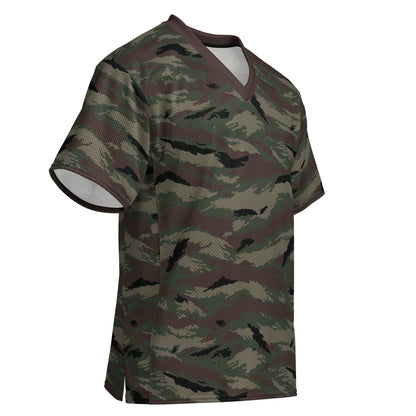 Kamysh Woodland Camo Football Jersey - Concealing Coloration