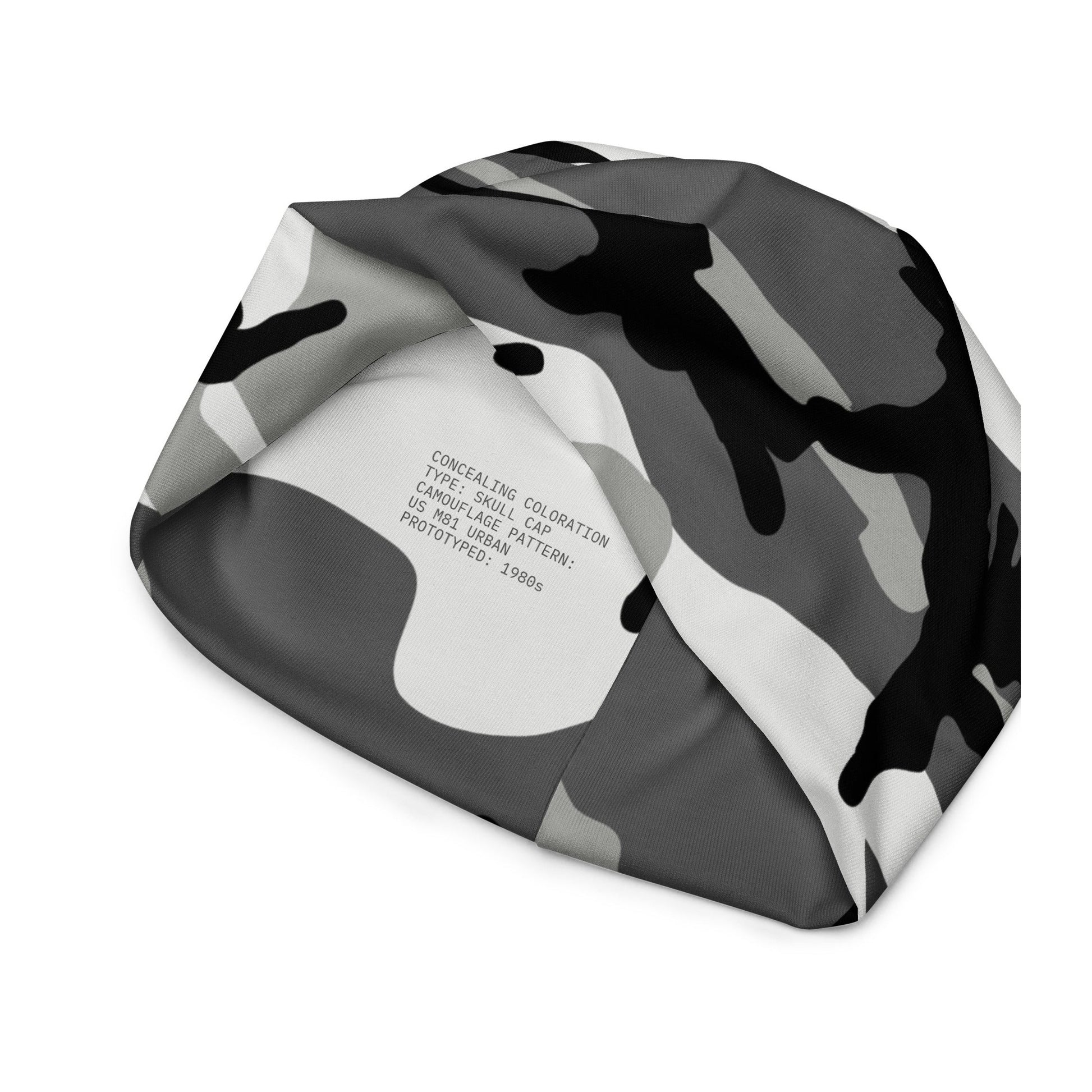 US M81 Urban Camo Skull Cap Beanie