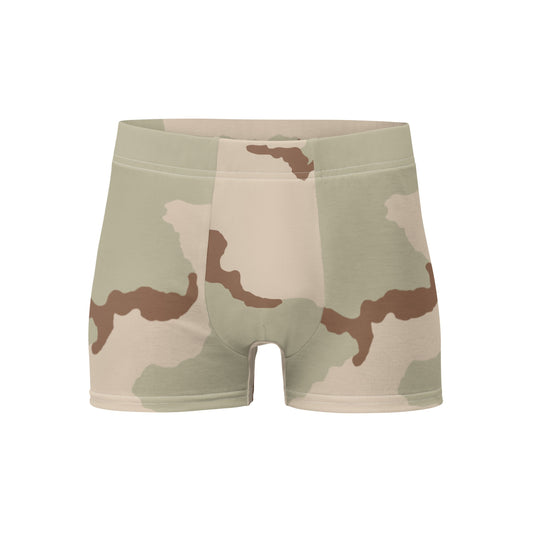 Three-Color Desert Camo Boxers Briefs