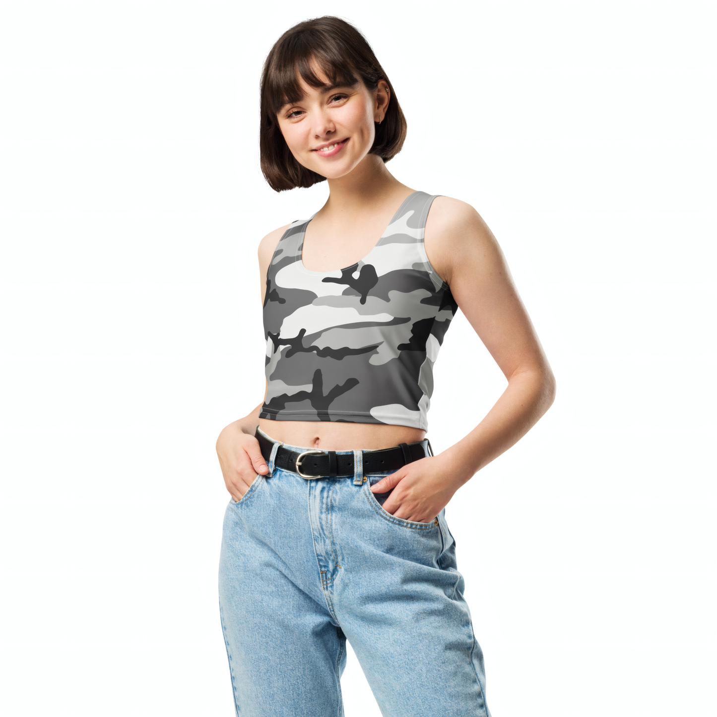 M81 Urban Camo Crop Top