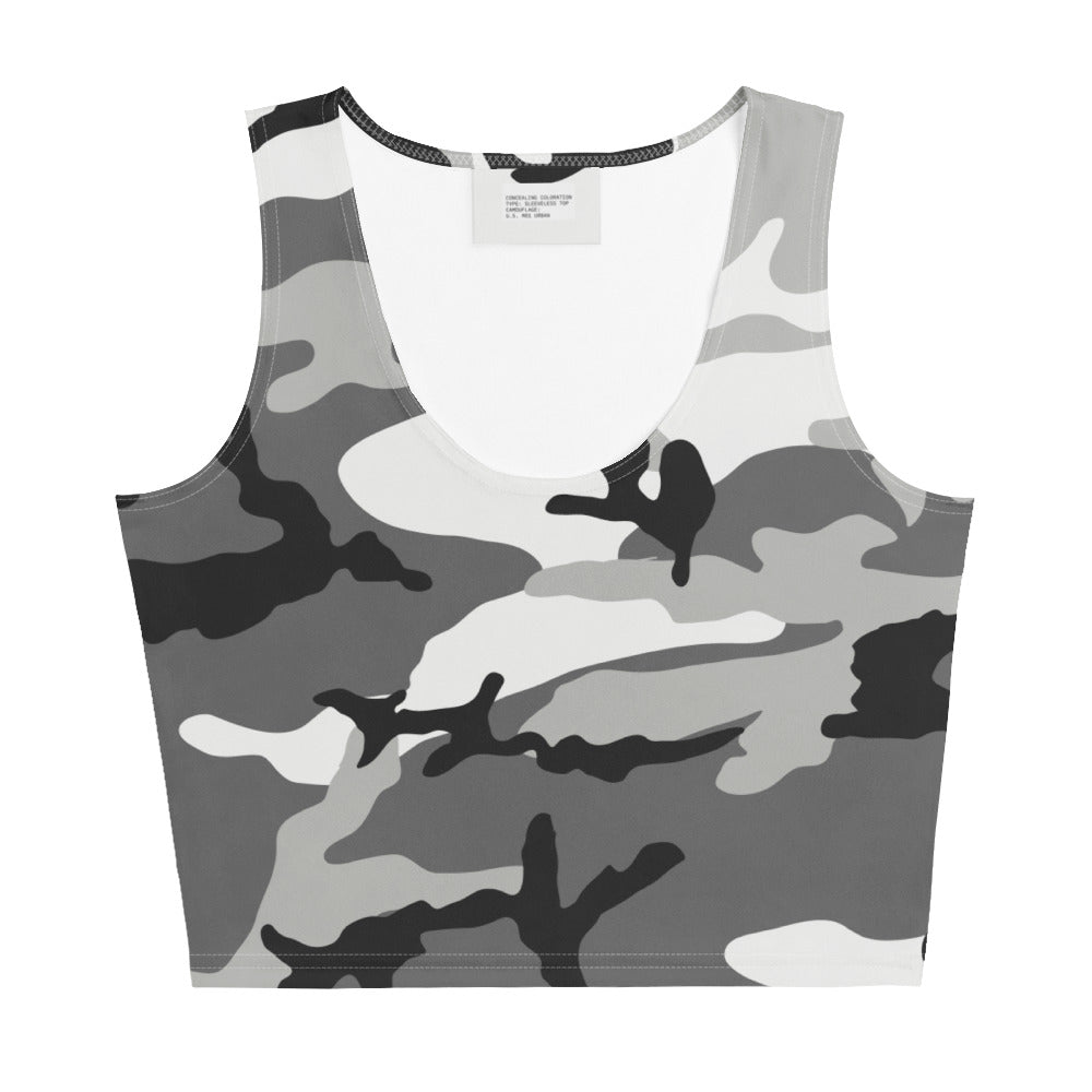 M81 Urban Camo Crop Top