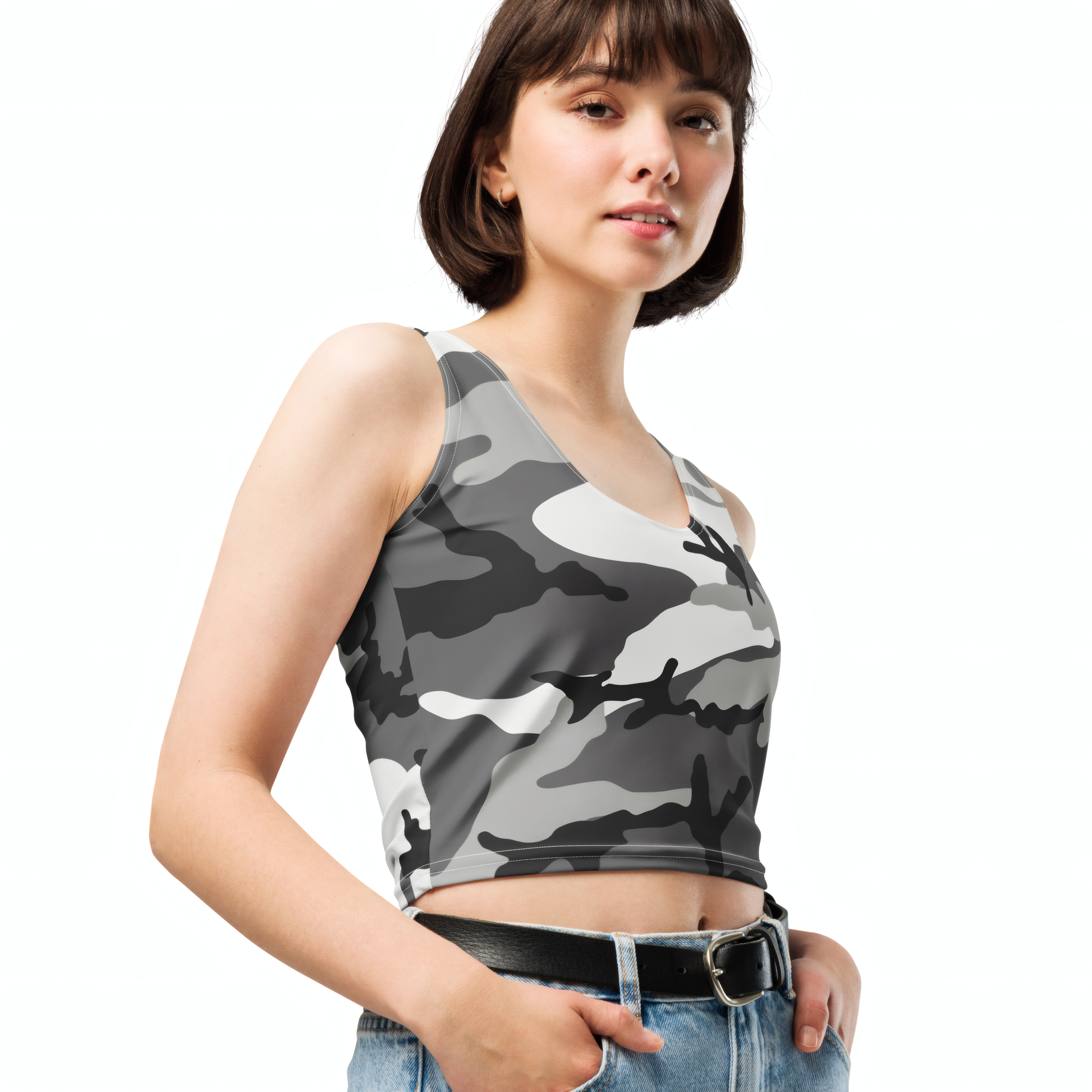 M81 Urban Camo Crop Top